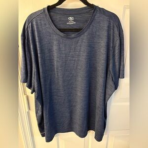 Athletic Works Men's Navy Short Sleeve Tee